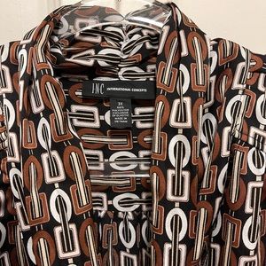 INC Dress with sophisticated tie neck